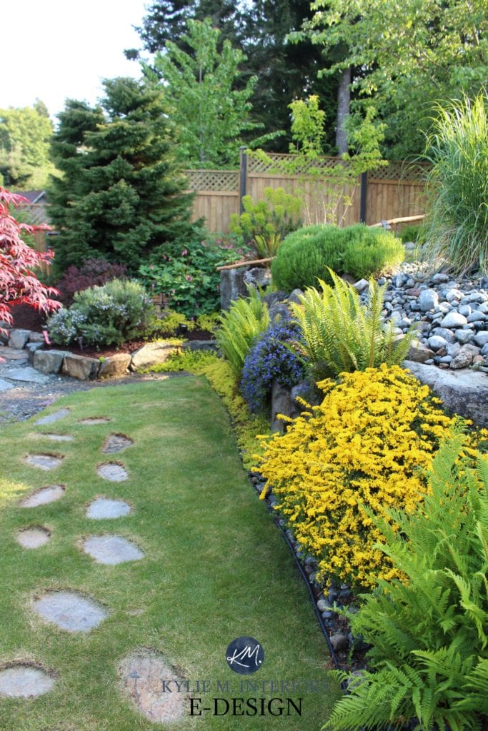 Budget friendly curb appeal, landscaping ideas for home staging. Kylie m Interiors Edesign