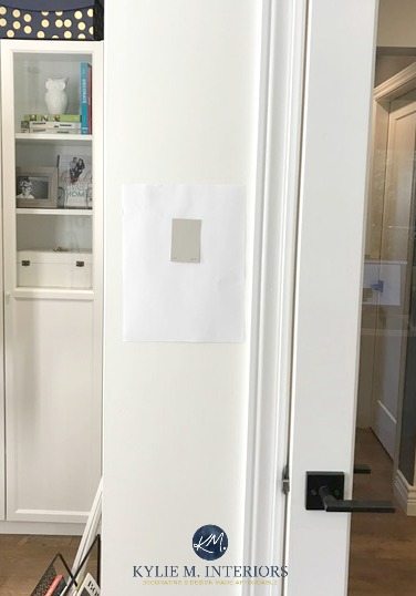 The best way to pick a paint colour sample