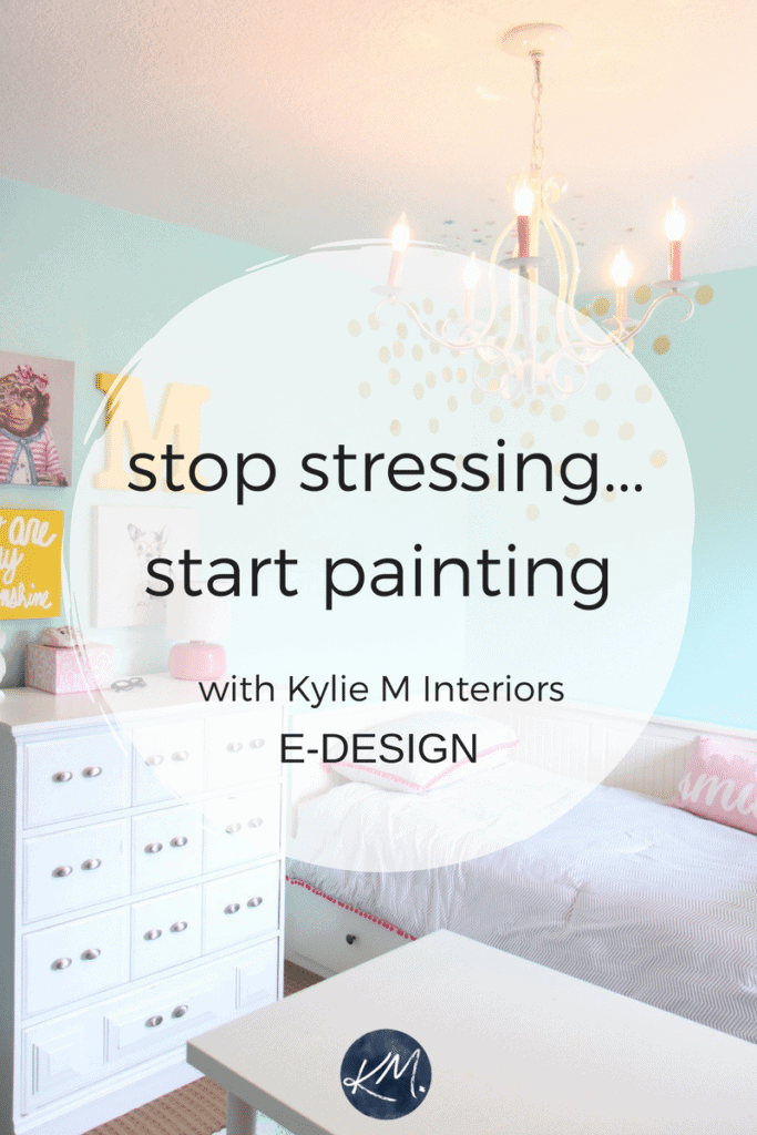 Kylie M Interiors E-design, online paint colour consulting. Kids bedroom ideas