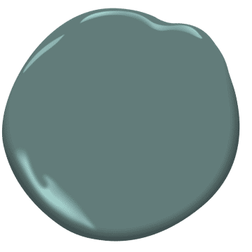 caribbean teal for a dark room