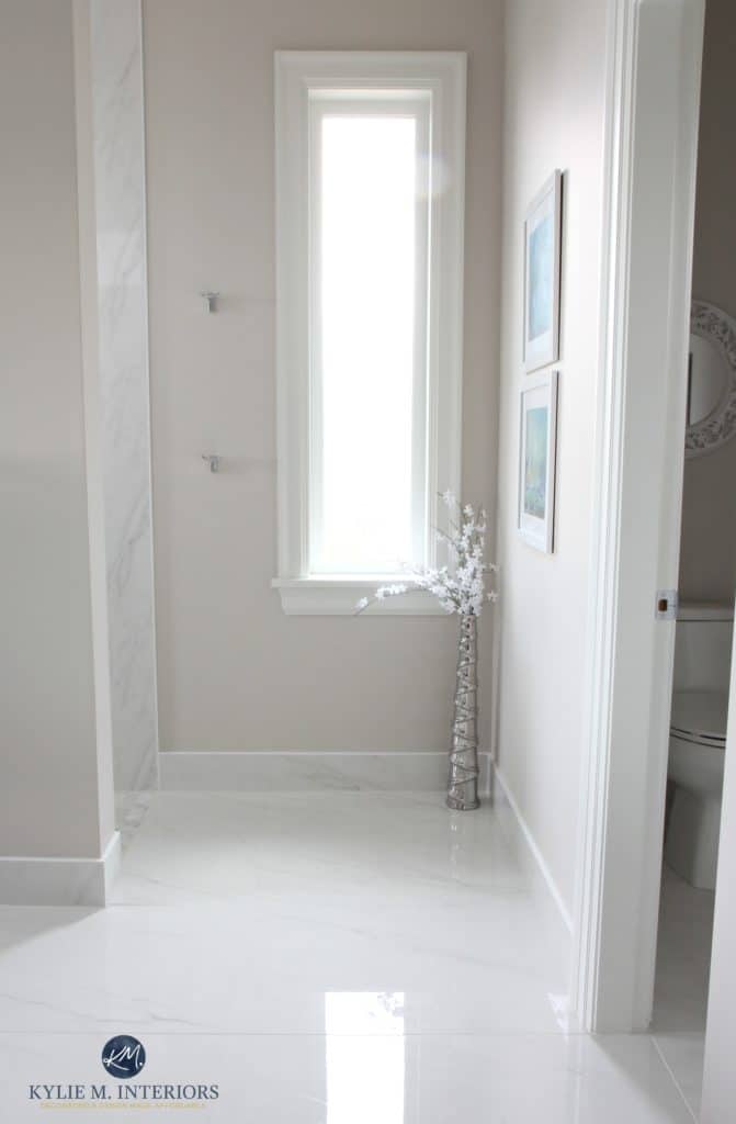 marble-tile-floors-in-bathroom-with-benjamin-moore-balboa-mist-a-warm-gray-or-greige-paint-colour-with-undertones-kylie-m-interiors-e-decor-design-decorating-and-e-decor-blog