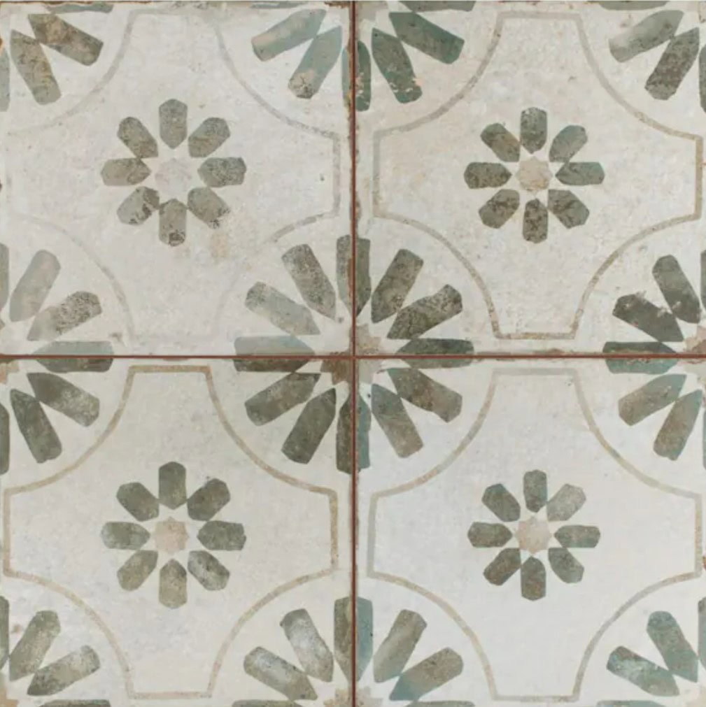 ACCENT TILE FOR GREEN FOREST GREEN BATHROOM UPDATE