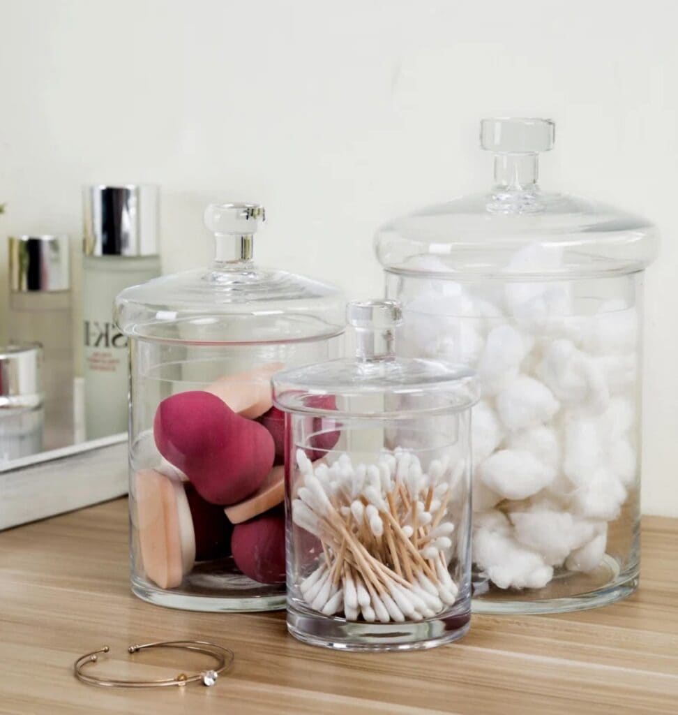 3 piece canister set, wayfair for pin