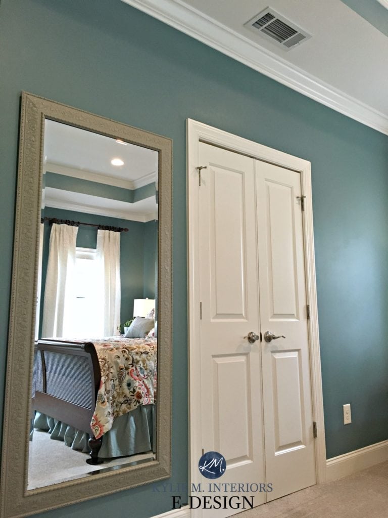 Sherwin Williams Moody Blue, Kylie M E-design, online virtual paint colour consultant
