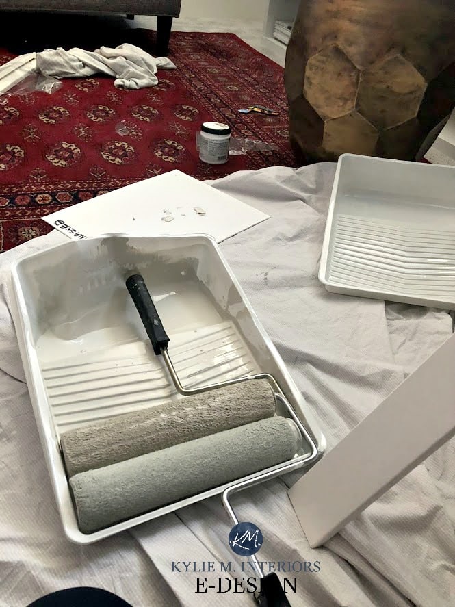 Kylie M Interiors Edesign, paint colour reviews on Youtube channel. Benjamin Moore and Sherwin Williams