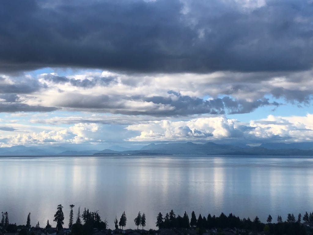 ocean view outside of our windows