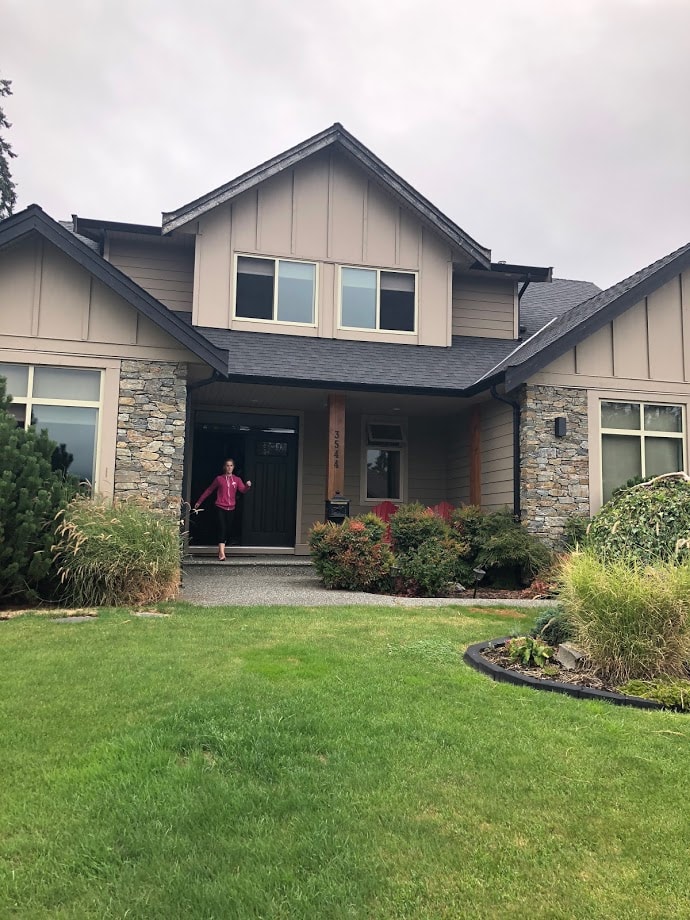 Exterior of our new house