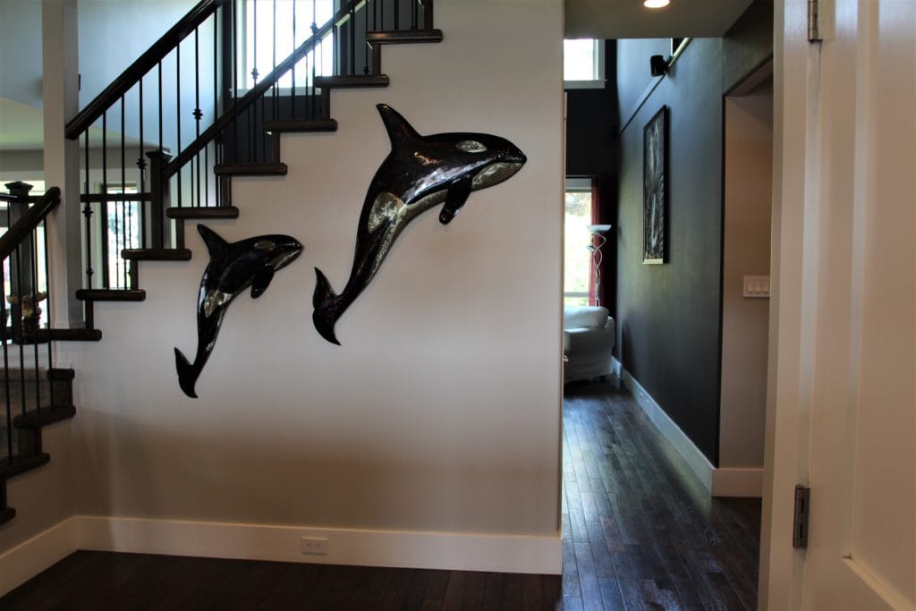 Entryway before remodel 