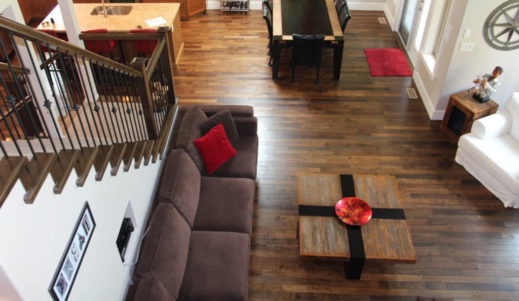 BEFORE REMODEL, Open layout living room