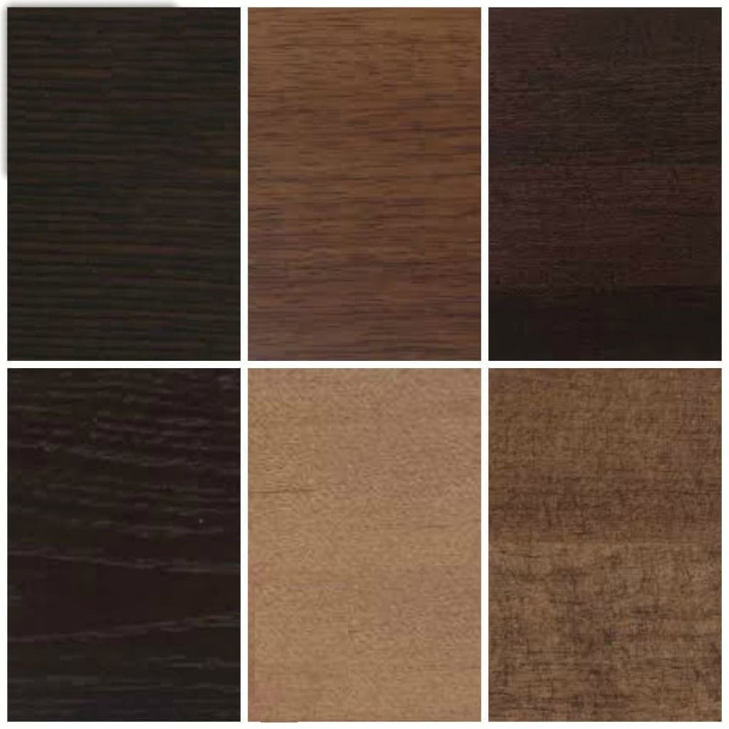 MIX AND MATCH WOOD STAINS AND TONES, DARK ESPRESSO CABINETS, VIOLET UNDERTONE OR PINK. KYLIE M UPDATE IDEAS