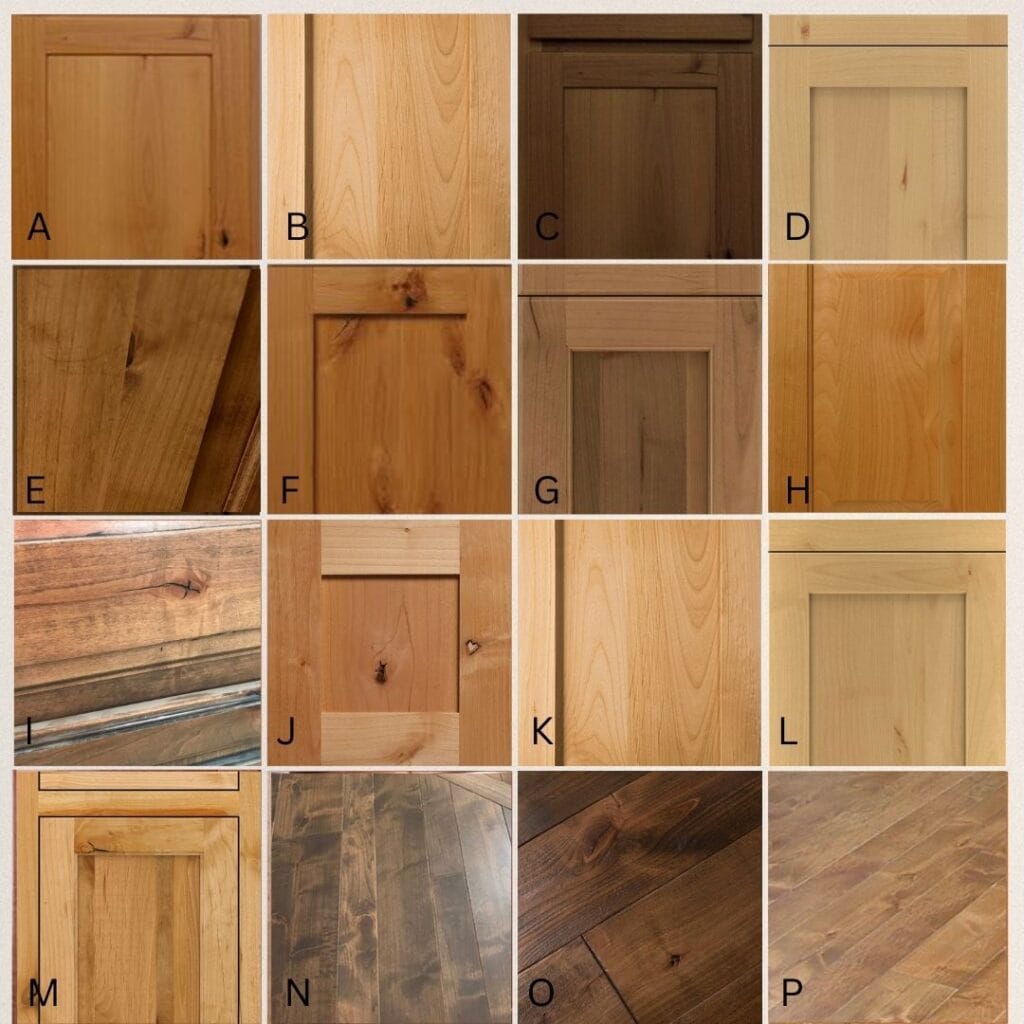 alder wood cabinets or floor mix and match wood stains, and undertones. Kylie M Interiors diy expert decorating blogger (2)
