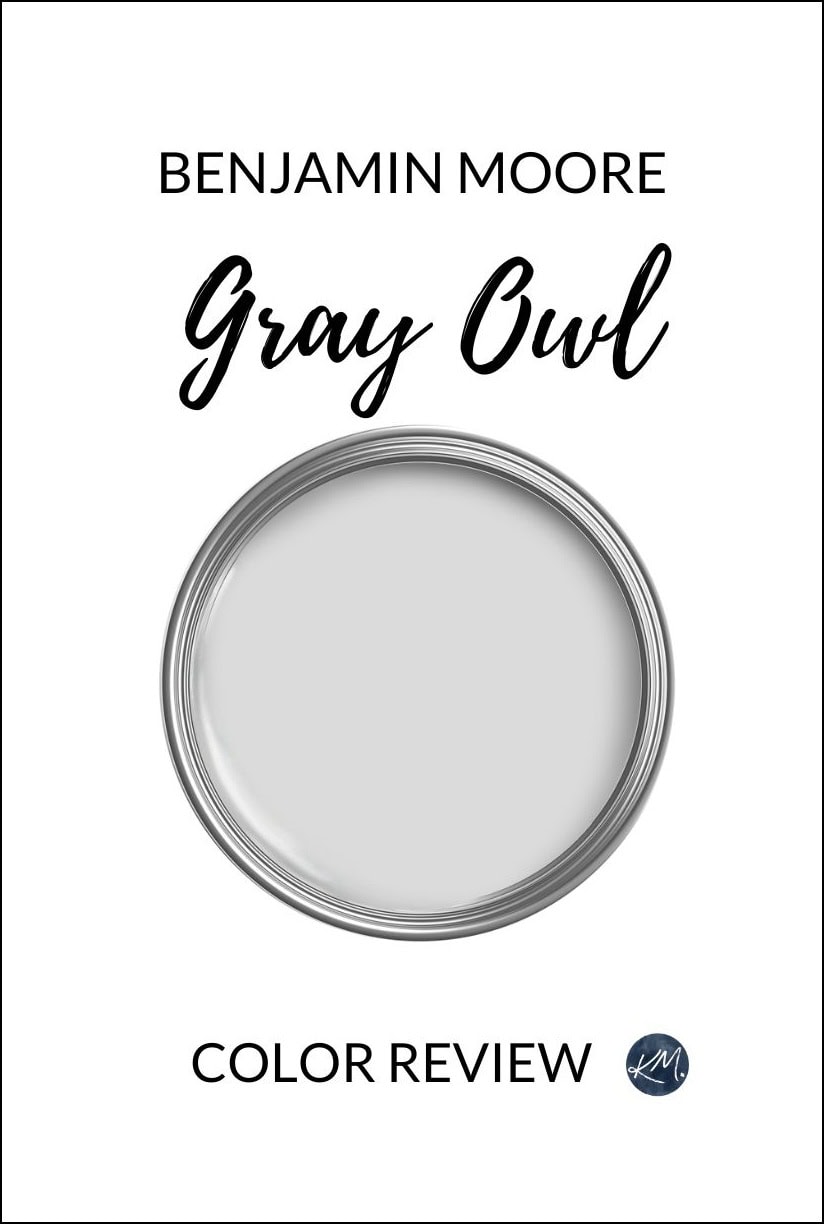 PAINT COLOR REVIEW OF BENJAmin moore gray owl