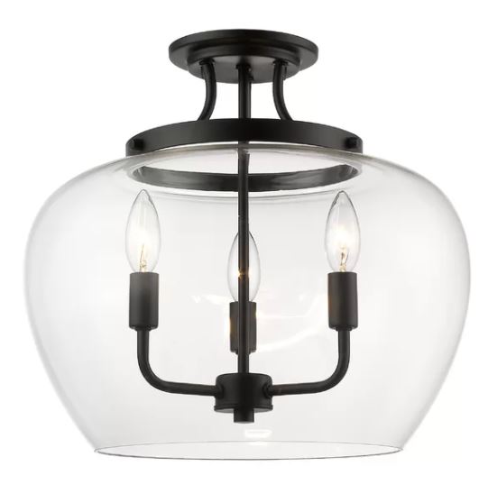 SEMI FLUSH MOUNT LIGHT FIXTURE FROM WAYFAIR