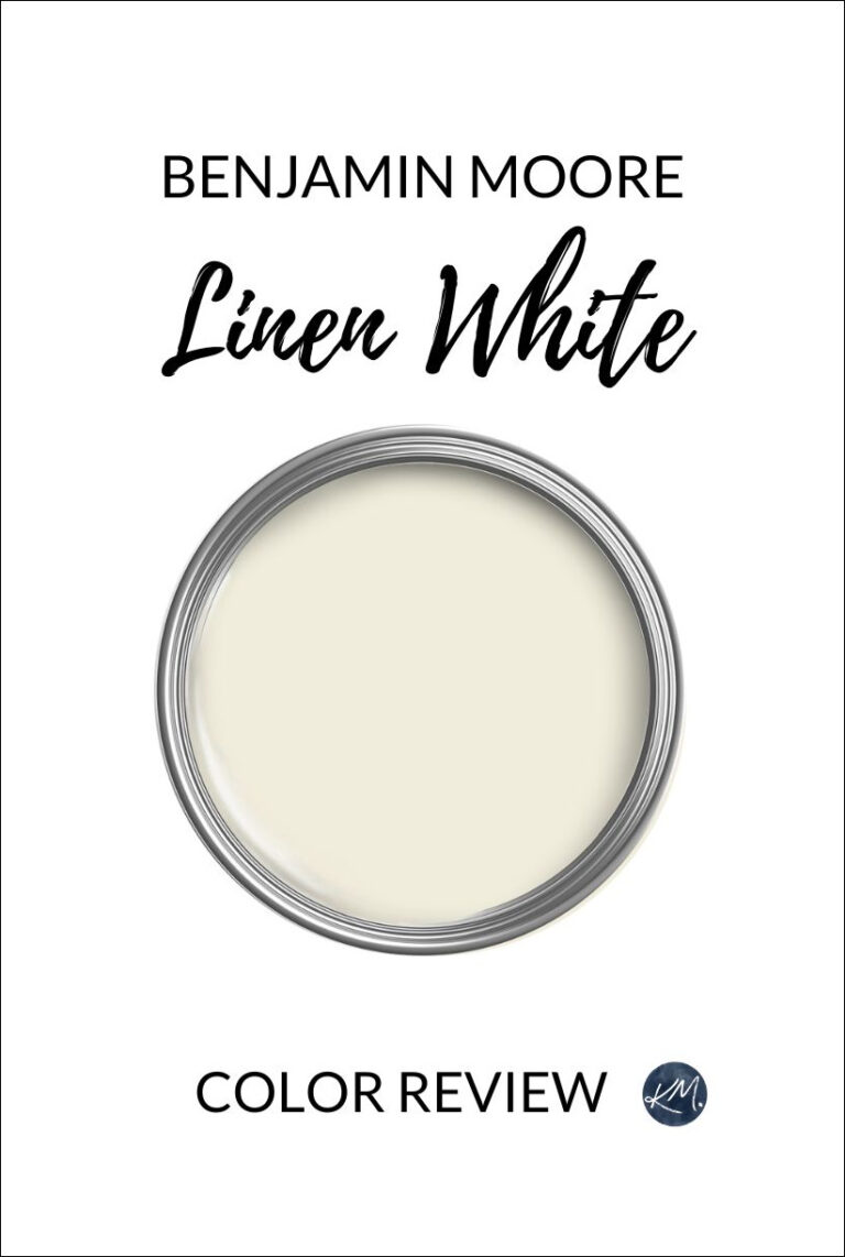 benjamin moore linen white best off white cream paint color, review by kylie m