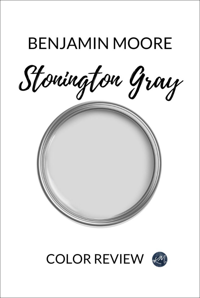 benjamin moore stonington gray paint color review, popular cool gray shade