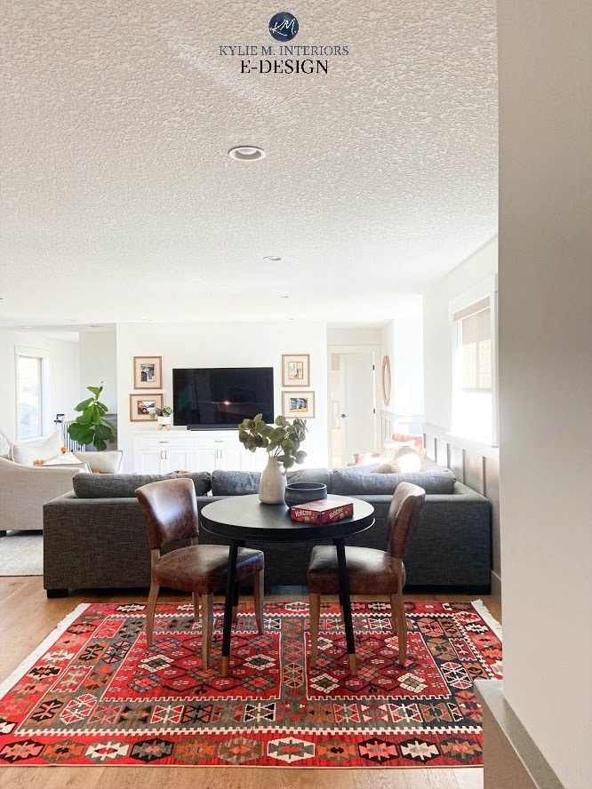 How to redecorate or design your space on a budget. Living room home decor ideas. Kylie M Interiors Edesign, diy paint colour consulting and advice blog