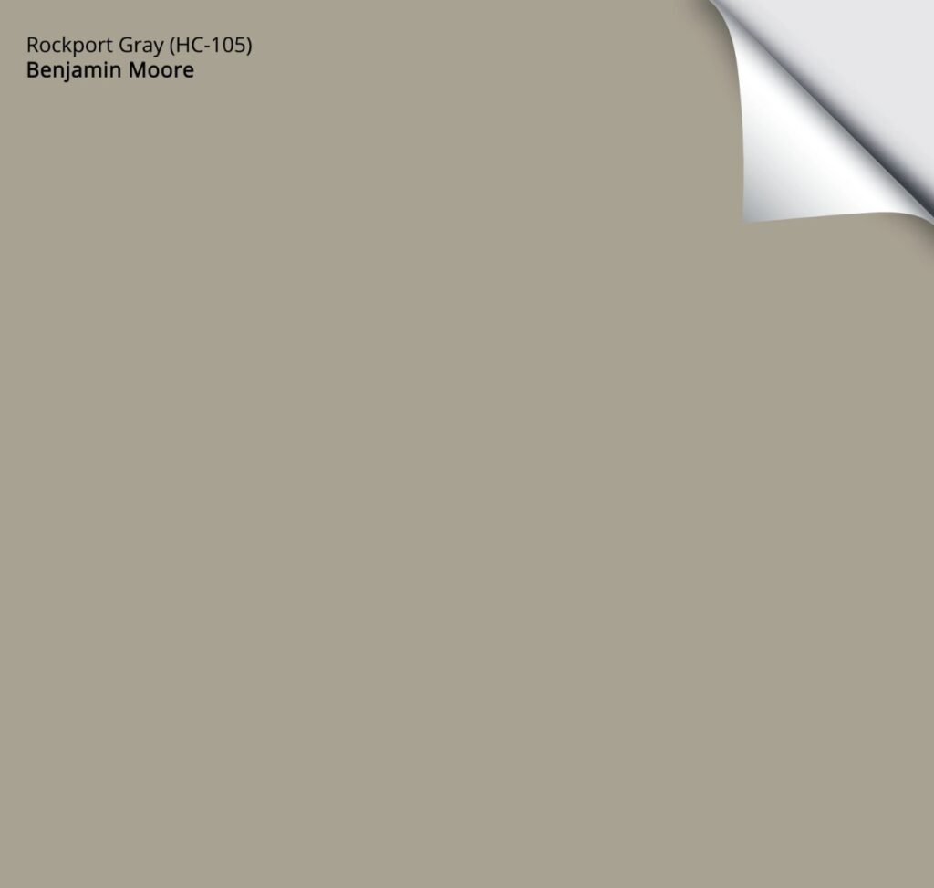 BENJAMIN MOORE ROCKPORT GRAY SAMPLIZE PEEL AND STICK