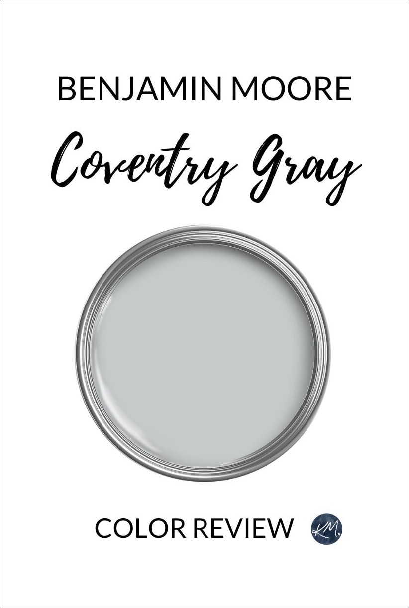 paint color review of stormy gray paint color, benjamin moore coventry gray with undertones, best white and more