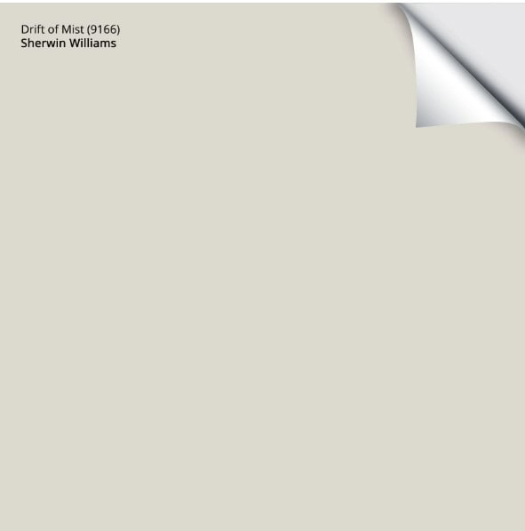 peel and stick sample, Samplize, Drift of Mist.