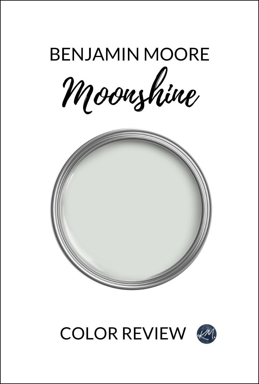 Benjamin MOore Moonshine, best light gray paint color, review, Kylie M ONline paint color consulting and expert