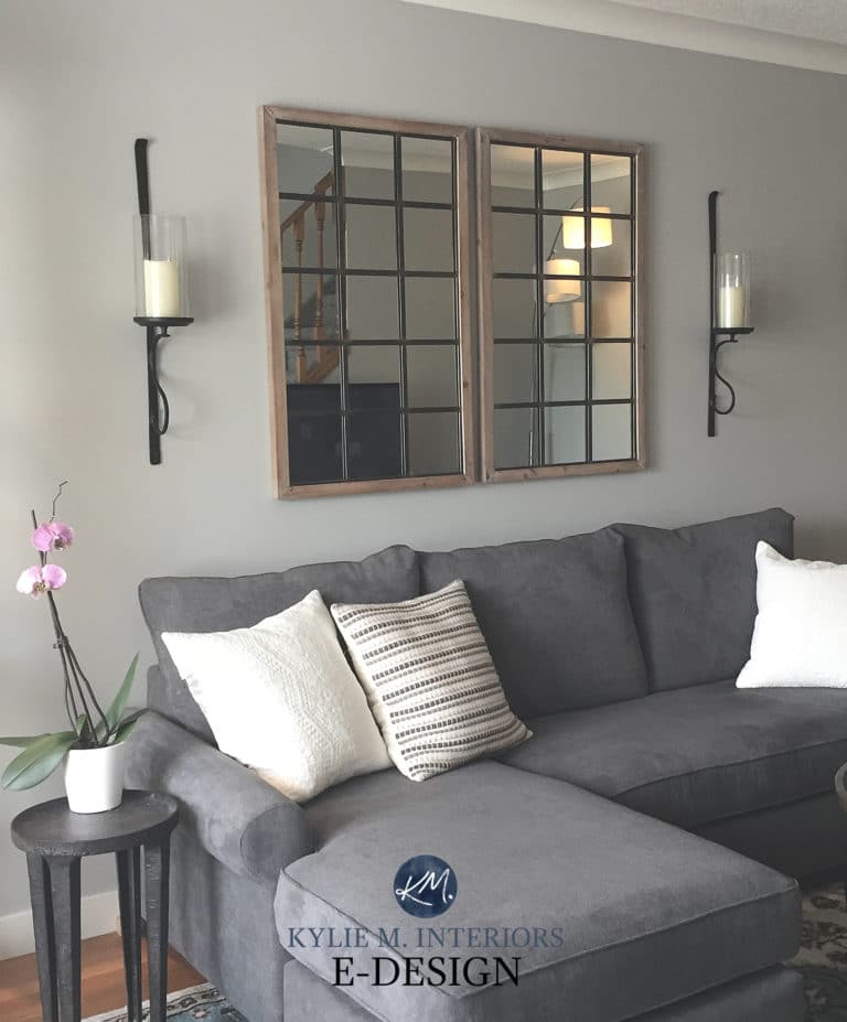 Best gray paint colour, Sherwin Williams Silverplate. Kylie M Interiors Edesign, online paint color expert, diy decorating and design ideas blogger (2)