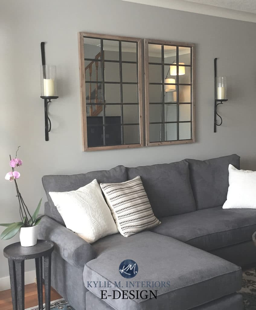 Best gray paint colour, Sherwin Williams Silverplate. Kylie M Interiors Edesign, online paint color expert, diy decorating and design ideas blogger (2)
