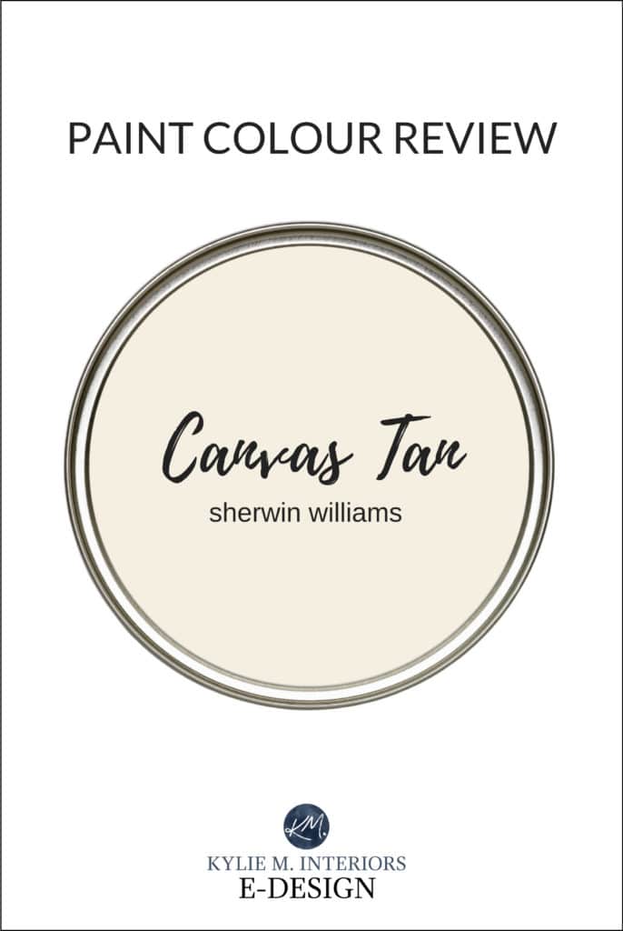 Paint color review, best tan, beige paint colour, Sherwin Williams Canvas Tan. Neutral paint ideas. Kylie M Interiors Edesign, online diy decorating and advice blogger