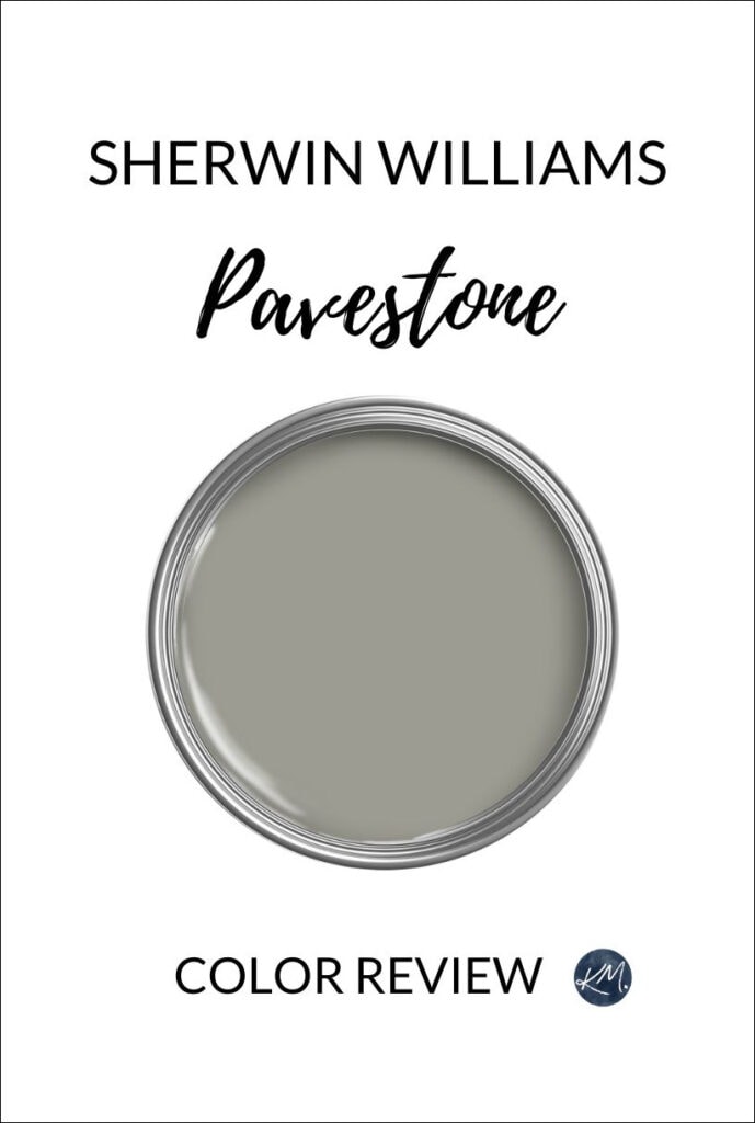 sherwin williams warm gray greige paint color for cabinets, exteriors, and walls by kylie m interiors