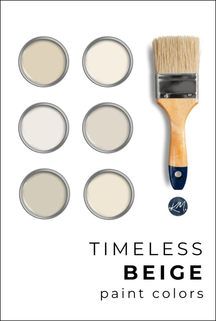 tHE best timeless and popular beige and tan paint colors, Sherwin Williams and Benjamin Moore with Kylie M, top paint color expert