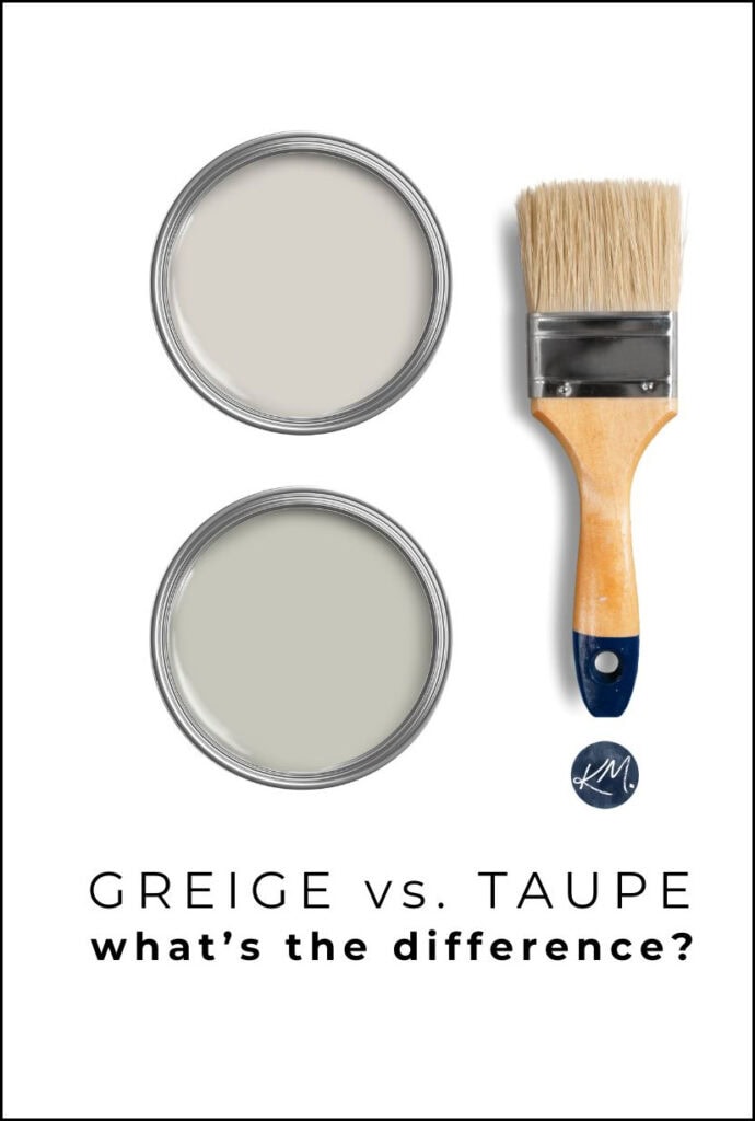 greige and taupe paint colors, what's the difference, are they the same thing