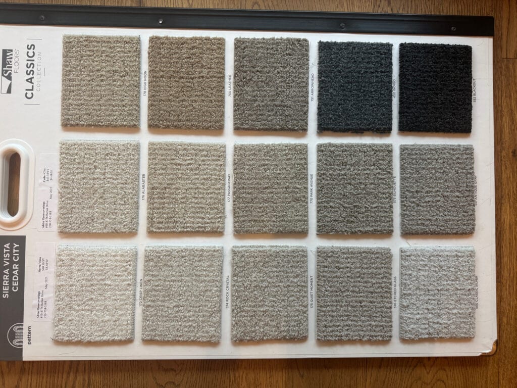 shaw carpet, how to pick the right color of carpet and undertones (1) (1)
