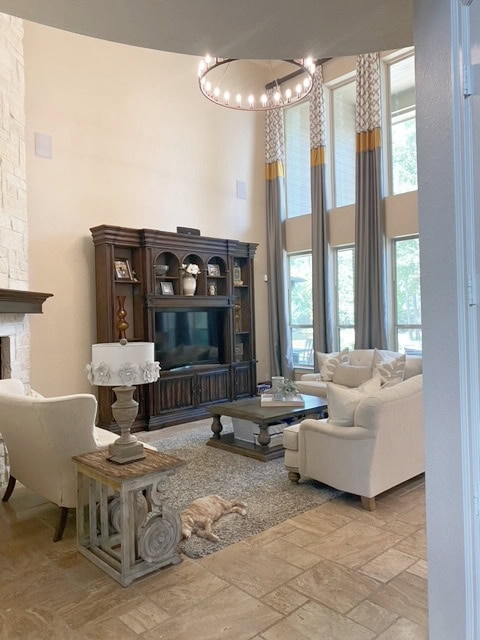 Beige with orange-pink undertones, tile carpet and paint colour ideas. KYLIE M INTERIORS