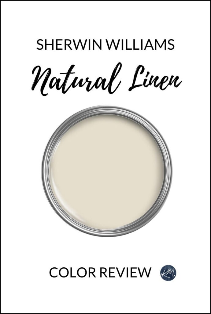 Paint Color review of sherwin williams natural linen by kylie m interiors, best beige