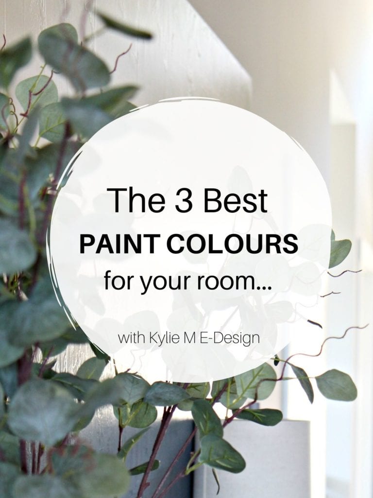 Online paint colour expert, Kylie M Interiors, Edesigns using Benjamin Moore and Sherwin Williams popular paint colors