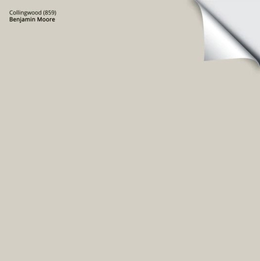 Benjamin Moore Collingwood SAMPLIZE peel and stick sample