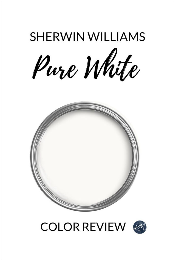 SHERWIN WILLIAMS PURE WHITE PAINT COLOR REVIEW, BEST SHADE OF WHITE, KYLIE M ONLINE PAINT COLOR EXPERT