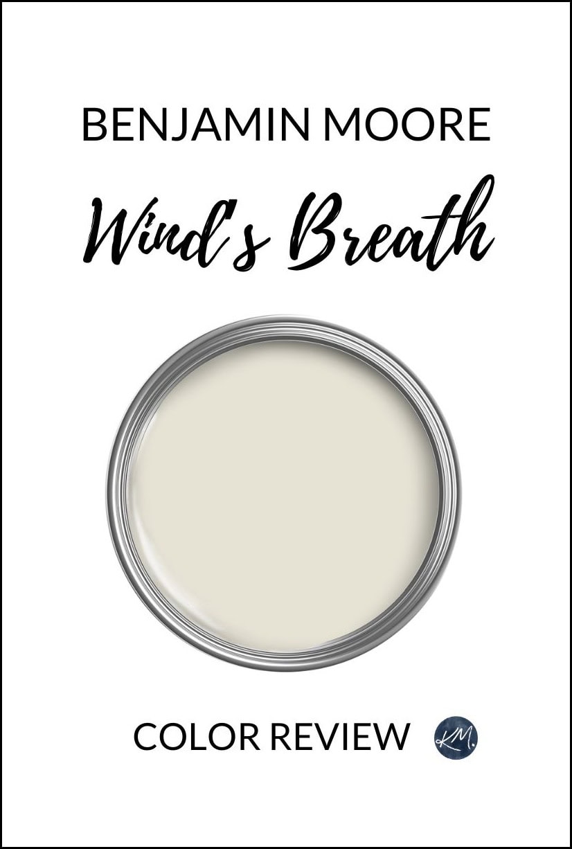 paint color review of benjamin moore winds breath, warm off white neutral shade for cabinets, walls, exterior