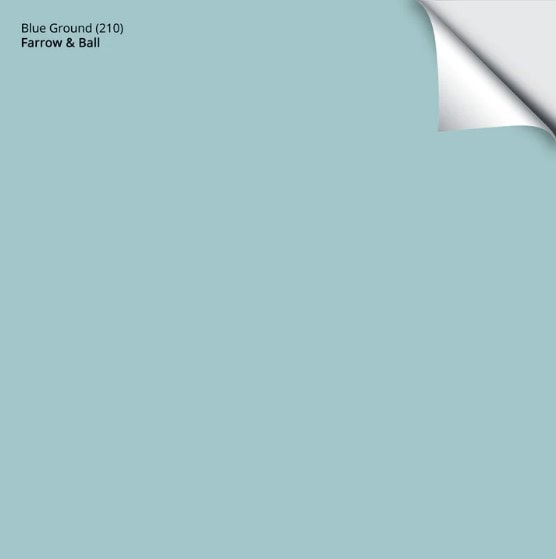 Farrow and Ball Blue Ground, SAMPLIZE PEEL AND STICK with Kylie M.