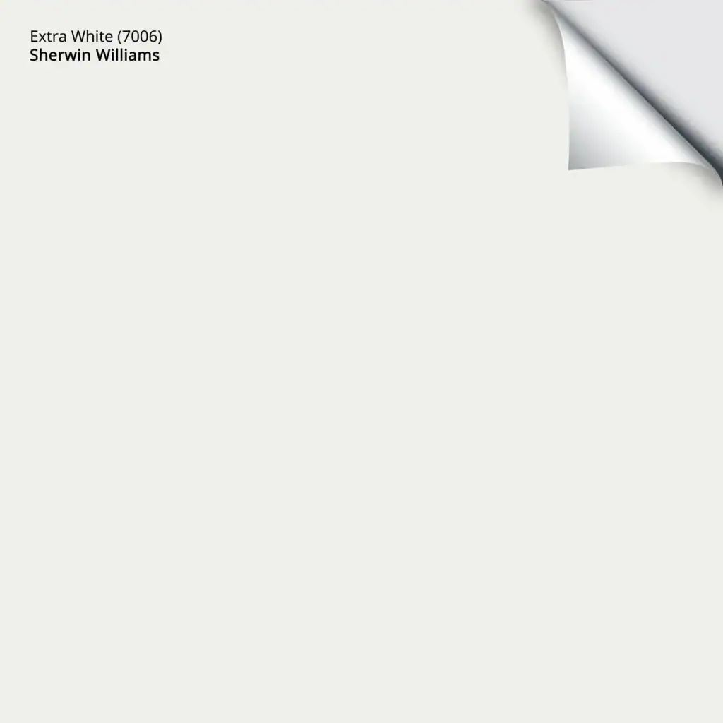SAMPLIZE SHERWIN WILLIAMS EXTRA WHITE PEEL AND STICK