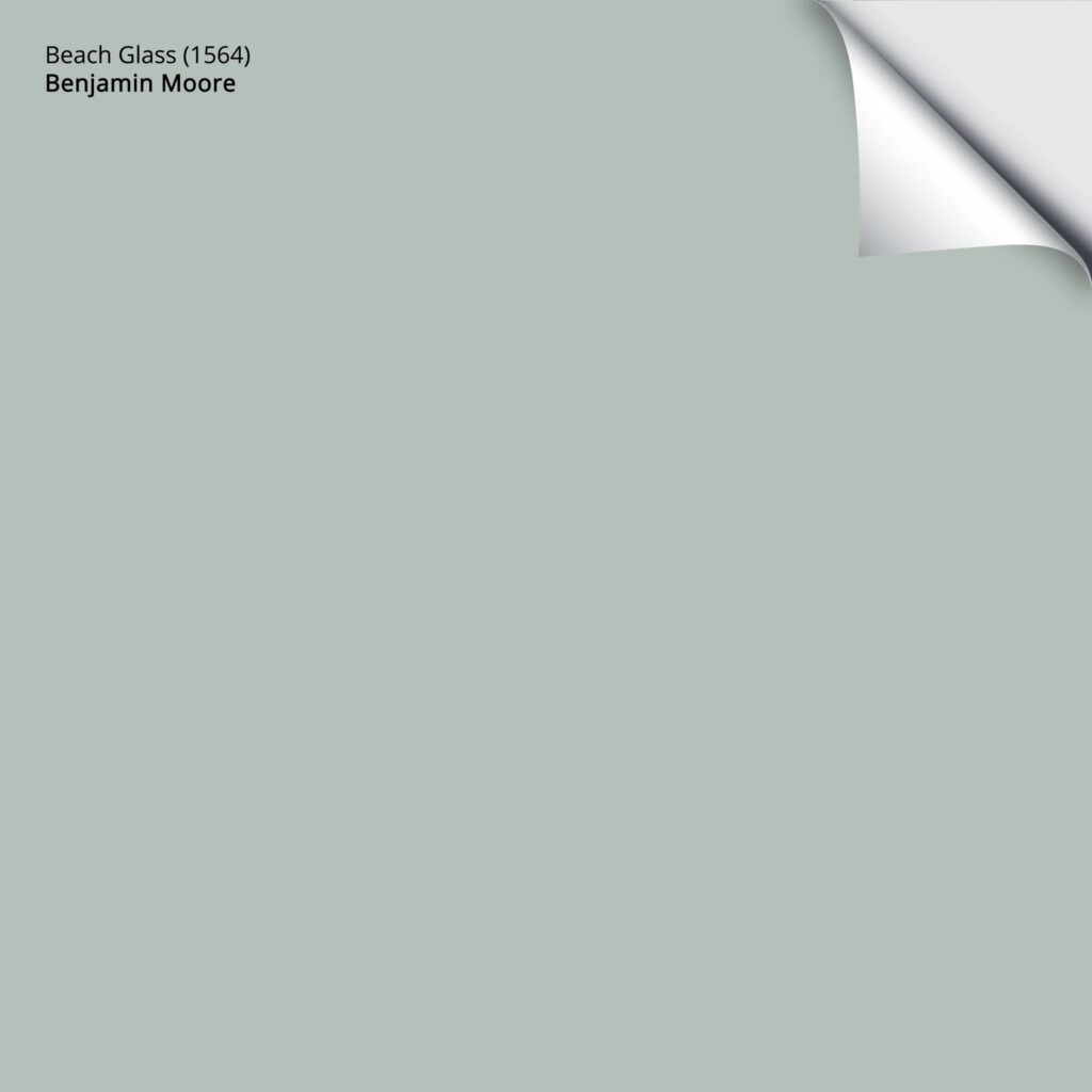 Benjamin Moore Beach Glass Samplize Sample Kylie M Interiors EDesign