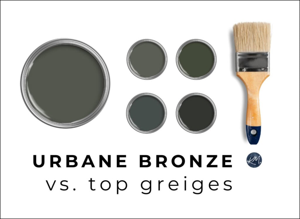 Sherwin Williams Urbane Bronze vs Iron Ore, Porpoise, Sealskin and more, reviews (1)