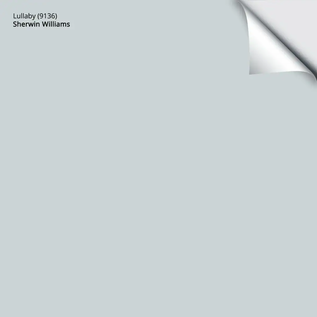 Sherwin Williams Lullaby samplize peel and stick