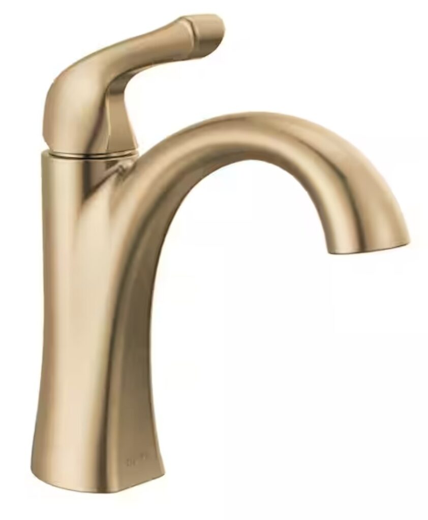 delta arvo single hold bathroom faucet home depot