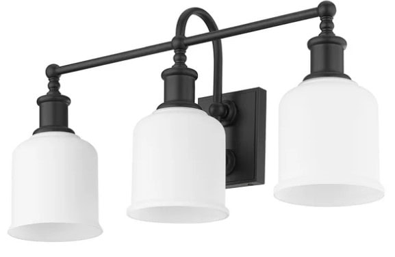 exmouth light fixture bathroom wayfair