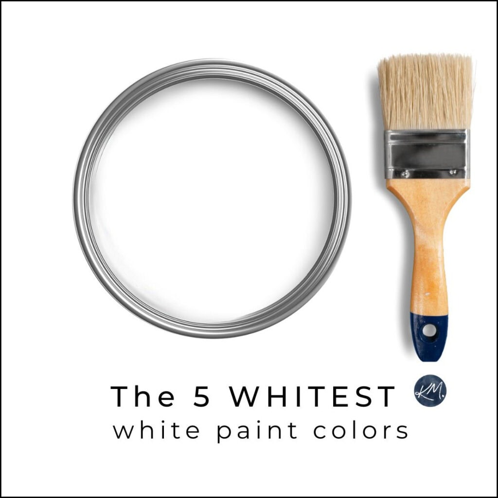 the whitest white paint colors, true whites from Behr, Sherwin Williams, Benjamin Moore, Farrow and BAll