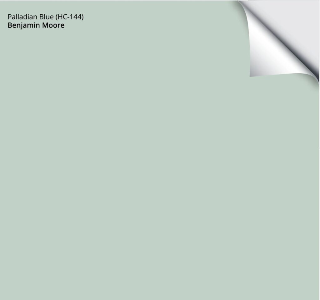 haint blue porch ceiling color, benjamin moore palladian blue samplize peel and stick