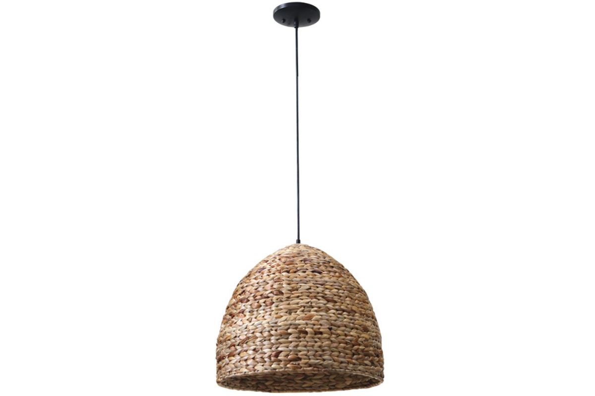 Brown Bohemian Dome Pendant Light