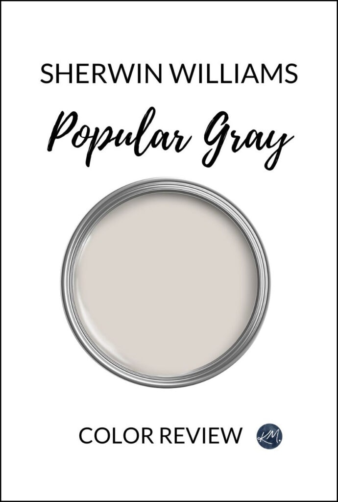 sherwin williams popular gray paint color review, warm gray taupe with undertones. Kylie M