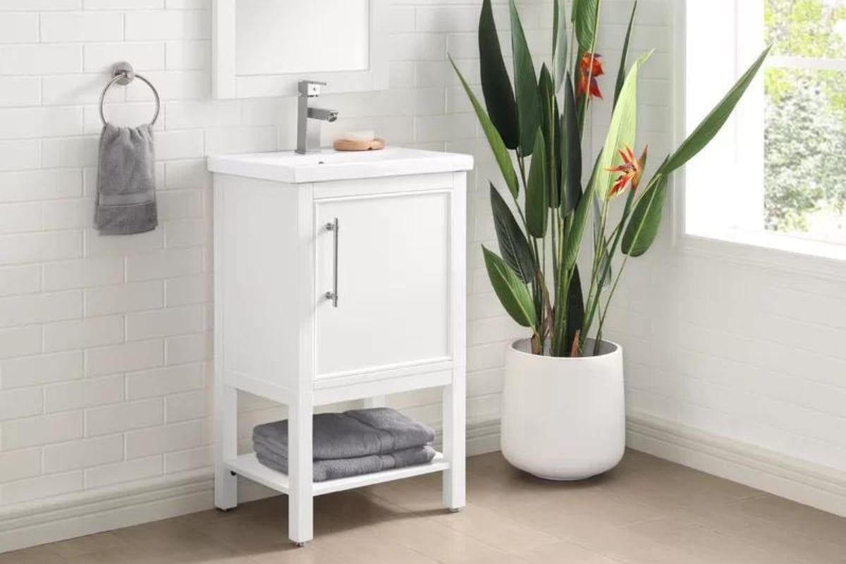 Best Vanities for Small Bathrooms: Wayfair Sand & Stable