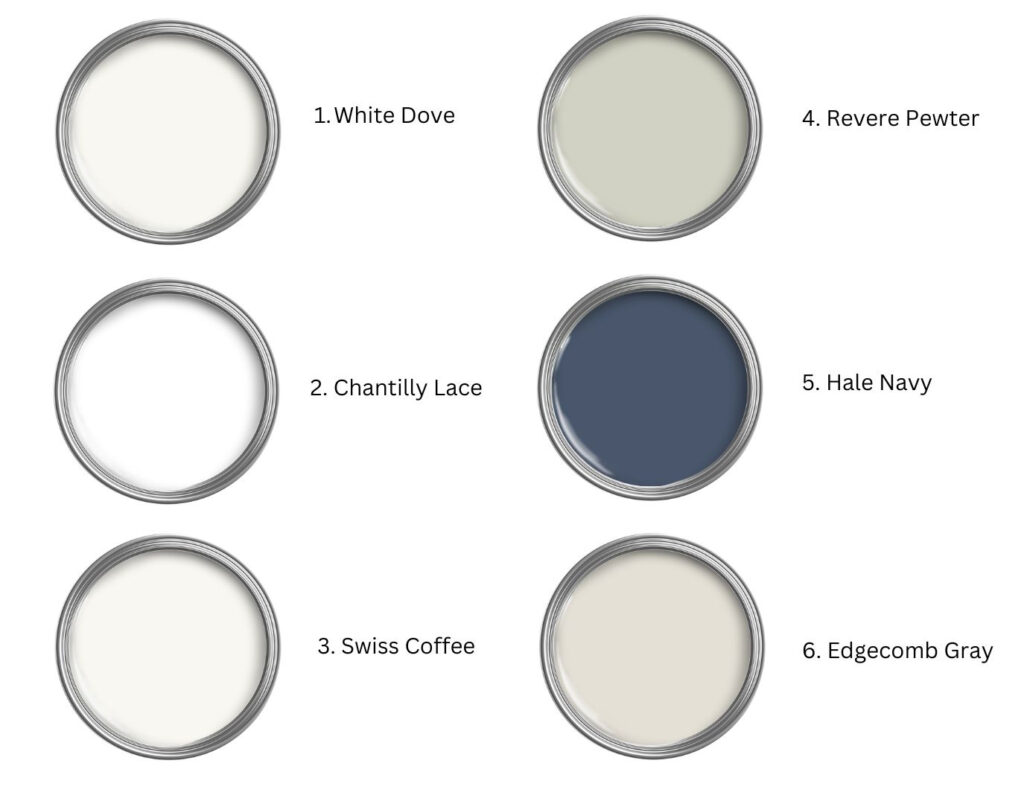 paint color trends for 2023 from benjamin moore and Kylie M Interiors, paint color expert